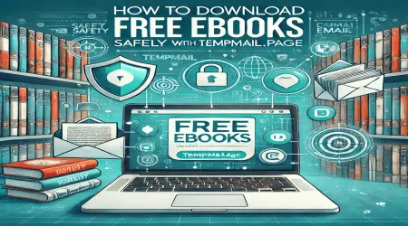 How to Download Free eBooks Safely with TempMail.Page